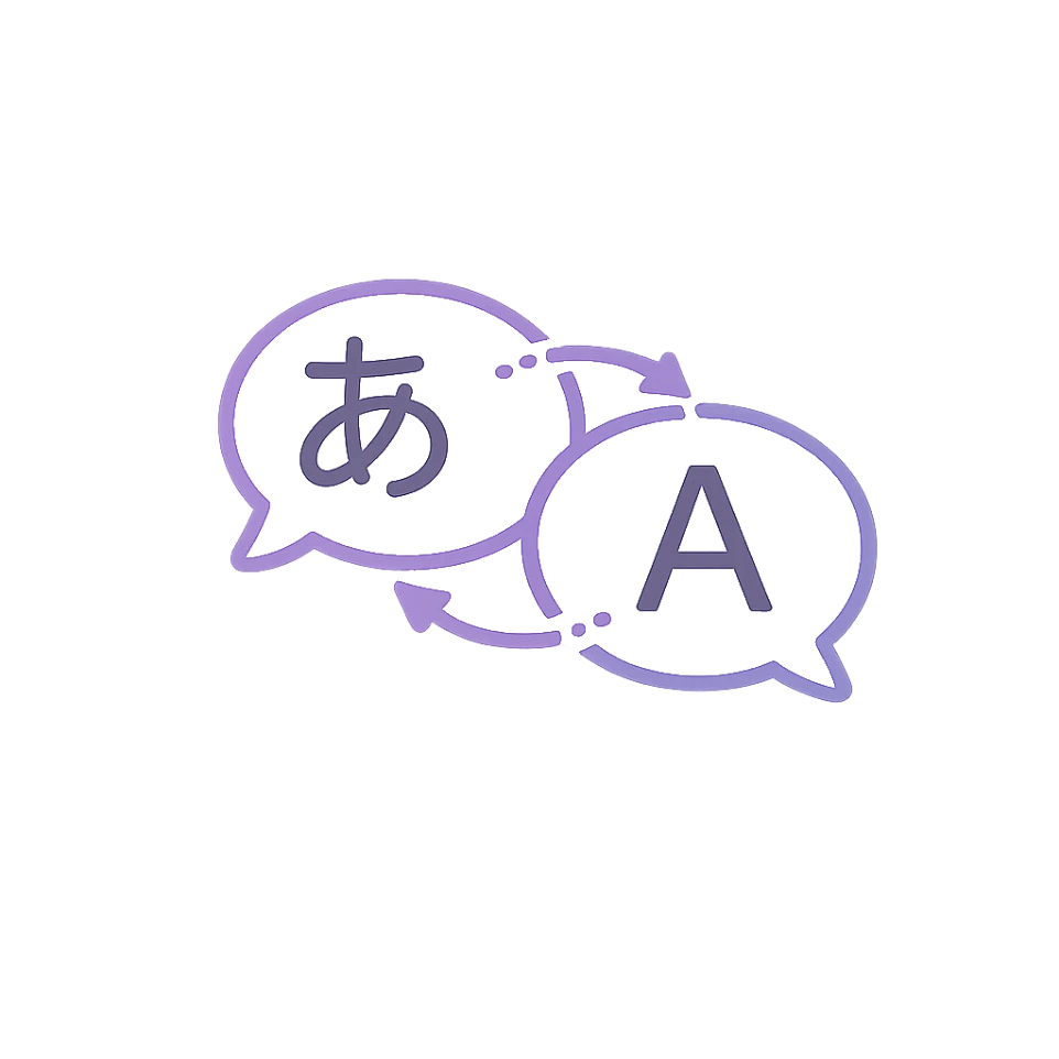 Professional translation services icon